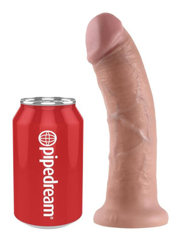 Pipedream Products King Cock 8 inch Cock Realistic Dildo with Suction Cup - Realistic Dildos