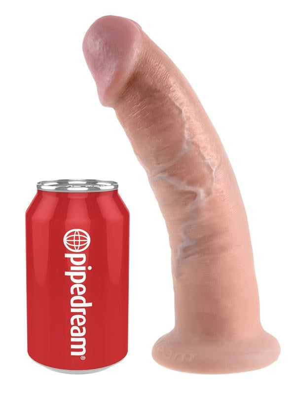 Pipedream Products King Cock 9 Inch Cock Realistic Dildo with Suction Cup - - Realistic Dildos