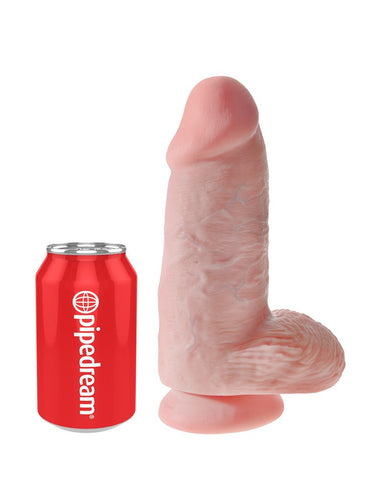 Pipedream Products King Cock Chubby Realistic Dildo with Suction Cup - Realistic Dildos