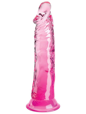 Pipedream Products King Cock Clear 8 Inch Cock Translucent Realistic Dildo - Realistic Dildos