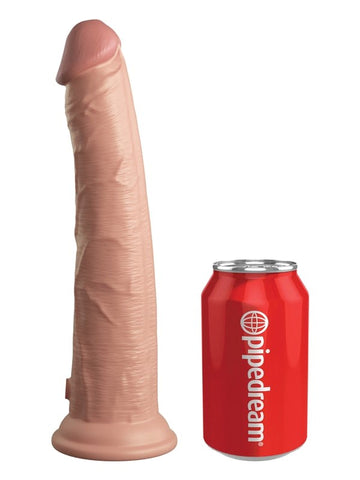 Pipedream Products King Cock Elite 10 inch Silicone Dual Density Realistic Dong - Realistic Dildos