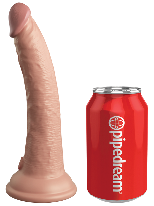 Pipedream Products King Cock Elite 7 Remote Controlled Vibrating Dildo - - Vibrating Dildos