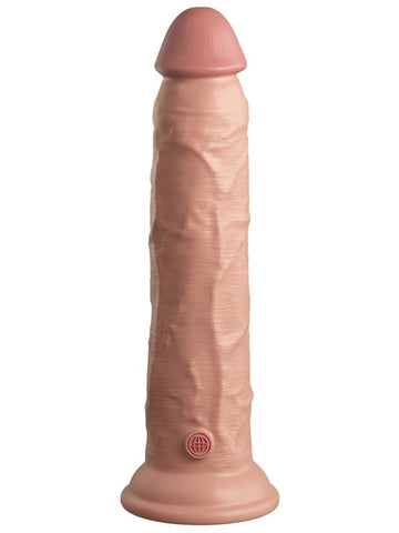Pipedream Products King Cock Elite Dual Density Silicone Dildo - Realistic Dildos