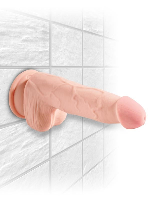 Pipedream Products King Cock Plus Triple Density Realistic Cock with Balls - - Realistic Dildos