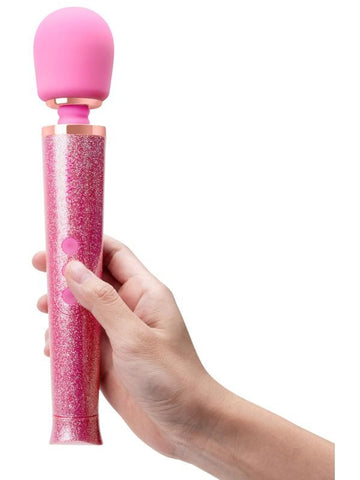 Le Wand Petite All That Glimmers Compact Rechargeable Vibrator with 60 Settings - Body Wands