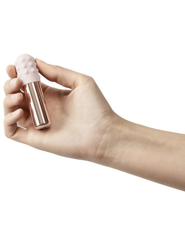 Le Wand Bullet Chrome Mini Vibrator with 11 Modes and Waterproof Design - Bullet Vibrators