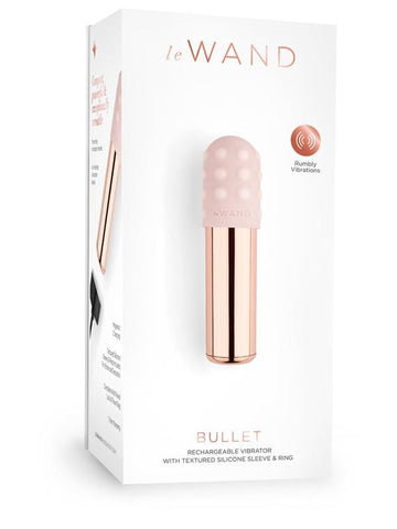 Le Wand Bullet Chrome Mini Vibrator with 11 Modes and Waterproof Design - Bullet Vibrators