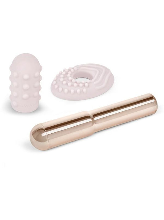 Le Wand Grand Bullet Portable Pleasure Powerhouse Chrome Vibrator - - Bullet Vibrators