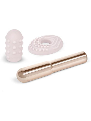 Le Wand Grand Bullet Portable Pleasure Powerhouse Chrome Vibrator - Bullet Vibrators