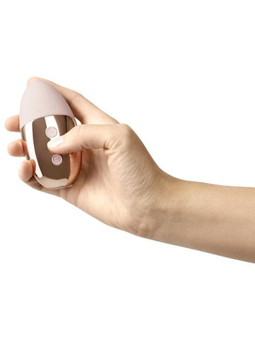 Le Wand Point Compact Waterproof Vibrator for Hands Free Clitoral Stimulation - Mini & Slim Vibrators