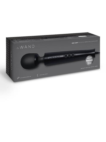 Le Wand Die Cast Plug In Vibrating Massager Endless Bliss Metal Power - Body Wands