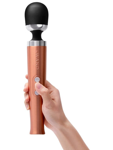 Le Wand Die Cast Luxurious Rechargeable Vibrating Massager Metal Body - Body Wands