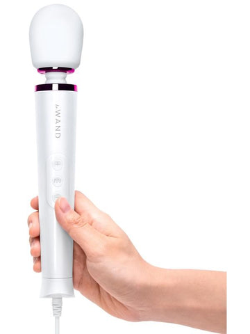 Le Wand Compact Pleasure Powerhouse Petite Plug In Vibrator Clitoral Stimulation - Body Wands