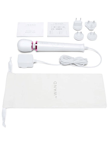 Le Wand Compact Pleasure Powerhouse Petite Plug In Vibrator Clitoral Stimulation - Body Wands