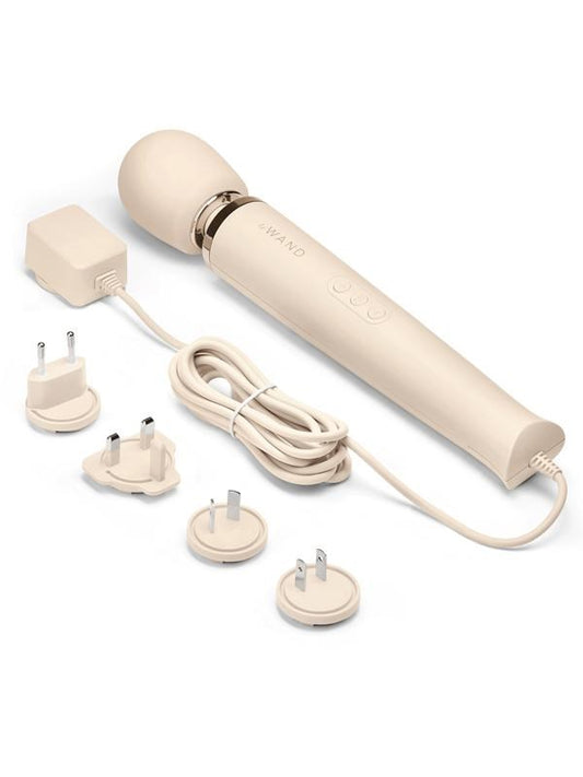 Le Wand Plug In Vibrating Massager Powerful Wand Vibrator - - Body Wands