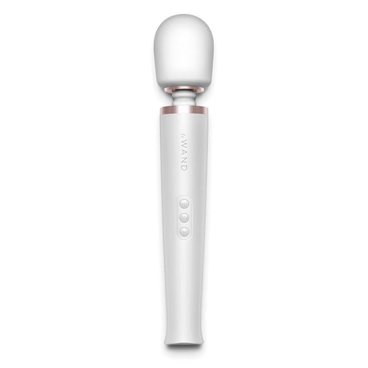 Le Wand Rechargeable Wand Vibrator Powerful Motor and Deep Vibrations - - Body Wands