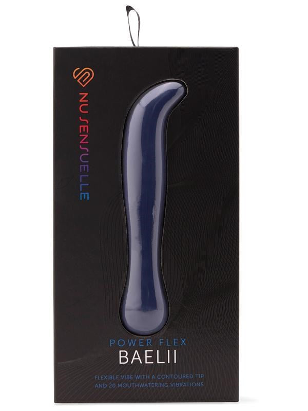 Nu Sensuelle Baelii Versatile Silicone Vibrator for G Spot Stimulation - - G-Spot Vibrators
