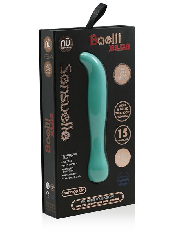 Nu Sensuelle Baelii XLR8 Powerful G Spot Stimulation Vibrator with Turbo - - G-Spot Vibrators