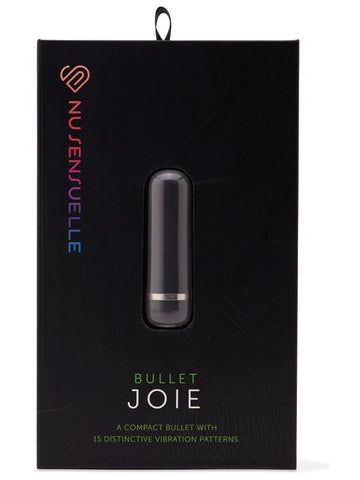 Nu Sensuelle Joie Compact Rechargeable Vibrator for Discreet Clitoral Play - Bullet Vibrators