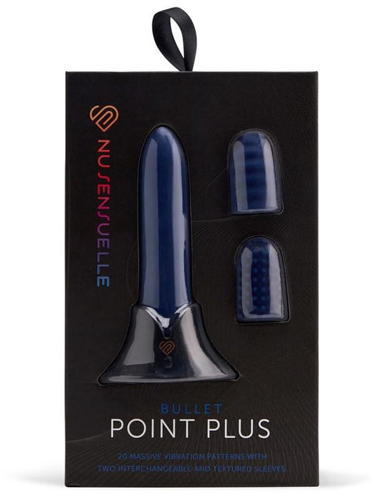 Nu Sensuelle Point Plus Powerful Clitoral Stimulation Bullet Vibrator - - Bullet Vibrators