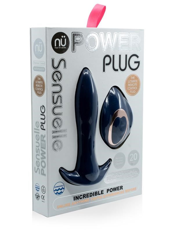 Nu Sensuelle Vibrant Anal Stimulator Rechargeable Waterproof Butt Plug - - Butt Plugs