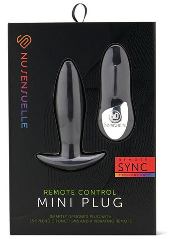Nu Sensuelle Customizable Anal Stimulator Remote Control Vibrating Butt Plug - Butt Plugs