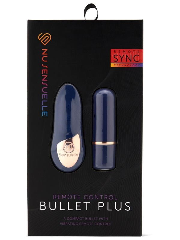 Nu Sensuelle Wireless Bullet Plus Rechargeable Remote Control Vibrator - - Bullet Vibrators