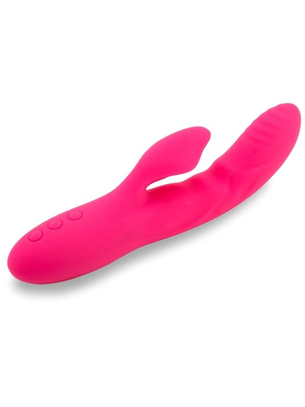 Nu Sensuelle Nubii Kiah Silicone Rabbit Vibrator with Dual Motors - - Rabbit Vibrators