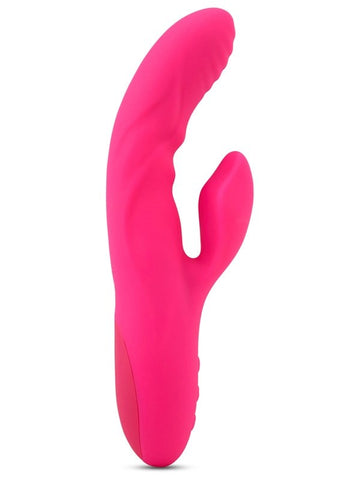 Nu Sensuelle Nubii Kiah Silicone Rabbit Vibrator with Dual Motors - Rabbit Vibrators