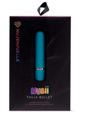 Nu Sensuelle Nubii Tulla Discreet Rechargeable Bullet Vibrator 10 Functions - Bullet Vibrators