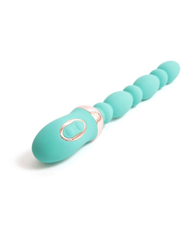Nu Sensuelle Flexii 15 Functions Vibrating Anal Beads USB Rechargeable - Anal Beads and Balls