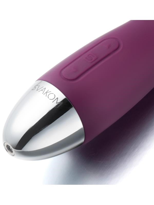 Svakom Amy Rigid Multi Functions G Spot Vibrator with Intelligent Mode - - G-Spot Vibrators