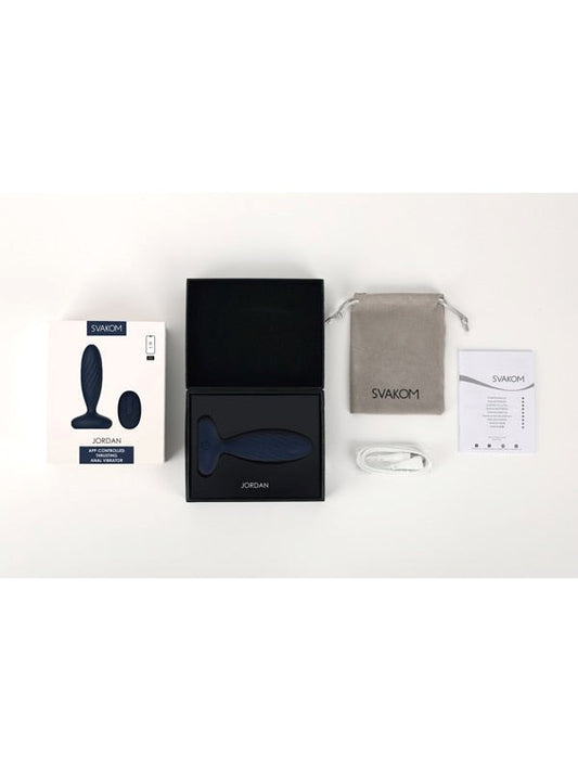 Svakom Jordan Remote Controlled Anal Vibrator with Thrusting Action - - Anal Vibrators