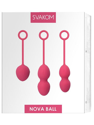 Svakom Nova Kegel Exercise Balls Pelvic Floor Strengthening Set - Love Eggs and Kegel Exercisers
