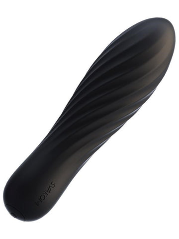 Svakom Tulip Powerful Bullet Vibrator Ribbed Compact Design - Bullet Vibrators