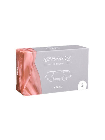 Womanizer Premium Silicone Comfort Heads 3 Pack Replacement Attachments - Vibrator Accessories