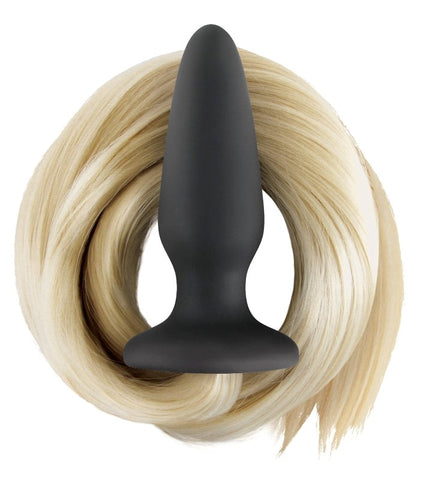 NS Novelties Filly Tails Butt Plug with Flowing Tail for Role Play - Anal Beads and Balls