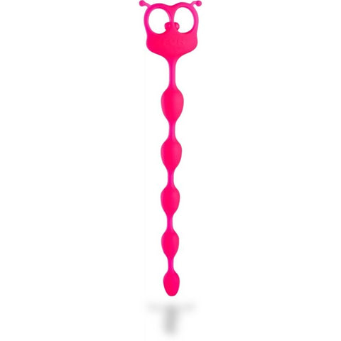 Fun Factory Flexi Felix Flexible Anal Beads with Cat Handle - Luxury Sex Toys
