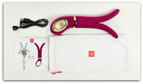 Gvibe G vibe 2 Massager Dual Motor Clitoral and G Spot Vibrator - Waterproof Vibrators