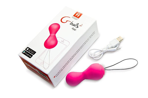 Gvibe Gballs 2 App Smart Kegel Exerciser with Biofeedback Sensors - Personal Massagers