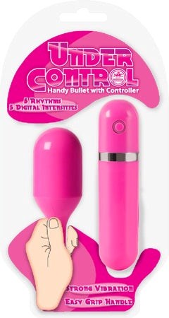 NANMA Corporation Handy Bullet with Controller 10 Vibration Patterns - Novelty Vibrators