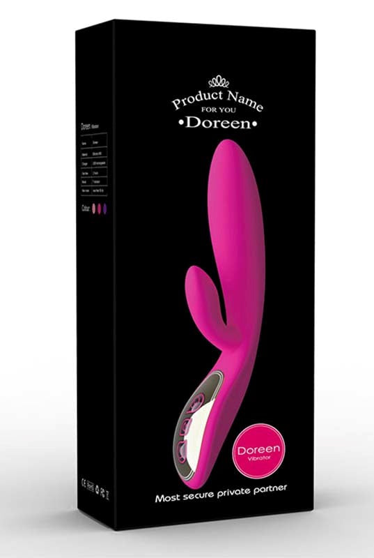 LoveMate Doreen Rabbit Music Vibe Sound Responsive Dual Motor Vibrator - - Rabbit Vibrators
