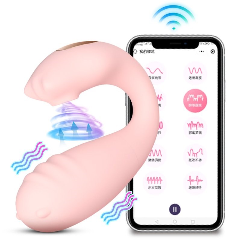 BDStyle Monster Clit Sucker Oscillating with Smart App Control - Clit Ticklers and Pulsators