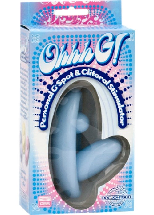 Doc Johnson Ohhh G! Multi Speed G spot Stimulator Dual Clitoral Vibrator - G-Spot Vibrators