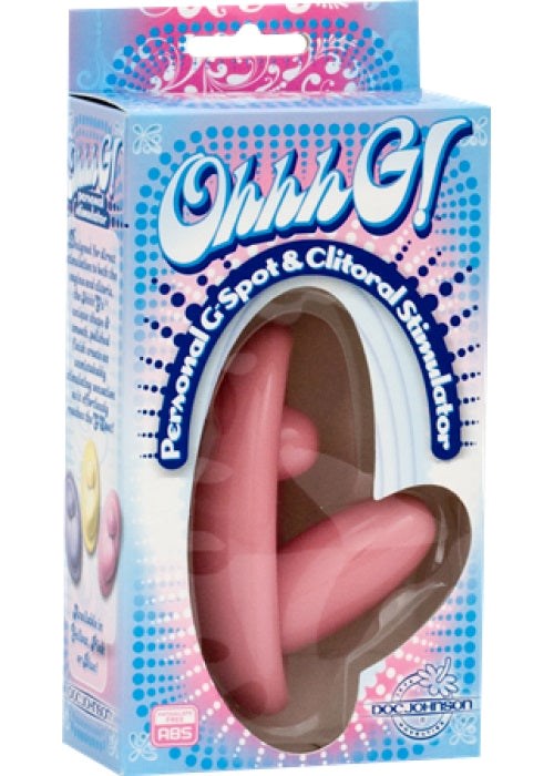 Doc Johnson Ohhh G! Multi Speed G spot Stimulator Dual Clitoral Vibrator - G-Spot Vibrators