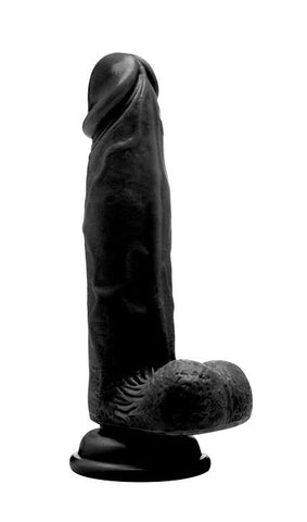 Shots Toys Real Rock 8 Realistic Cock With Scrotum Suction Cup Dildo - Realistic Dildos