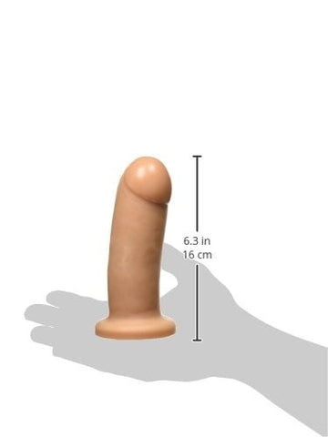 Tantus Mikey O2 Dual Density Silicone Dildo with Harness Compatibility - Realistic Dildos