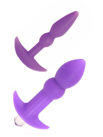 Tantus Perfect Plug Kit Progressive Anal Butt Plugs with Vibration - Sex Kits