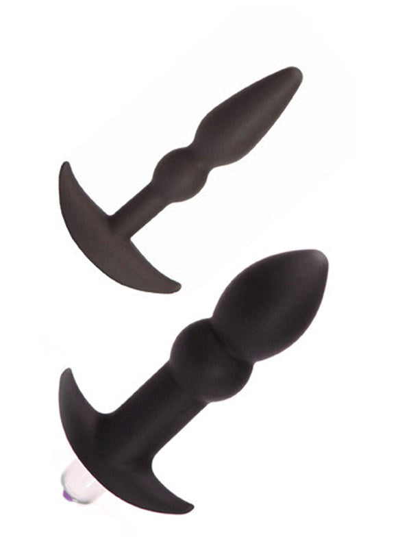 Tantus Perfect Plug Kit Progressive Anal Butt Plugs with Vibration - - Sex Kits