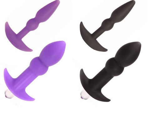 Tantus Perfect Plug Kit Progressive Anal Butt Plugs with Vibration - Sex Kits